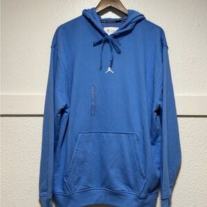 Nike Air Jordan Flight Pullover Hoodie Light Blue FV8606-469 Men's Size L